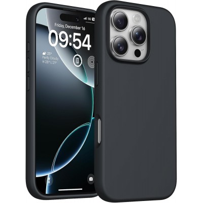 Oem Θήκη Σιλικόνης Soft 2.0 mm Για Apple iPhone 16 Pro Max 5G 6,9" Μαύρο 