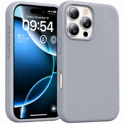 Oem Θήκη Σιλικόνης Soft 2.0 mm Για Apple iPhone 16 Pro 5G 6,3" Γκρι 