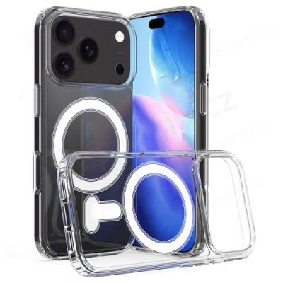  Oem Θήκη TPU & PC Ultra Hybrid Mag Magsafe φορτιστή Για Apple iPhone 17 Pro 5G 6,3" Διάφανο