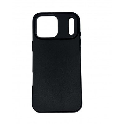 Oem Θήκη Σιλικόνης Matt 1,5 mm Για Apple iPhone 17 Pro Max 5G 6,9" Μαύρο