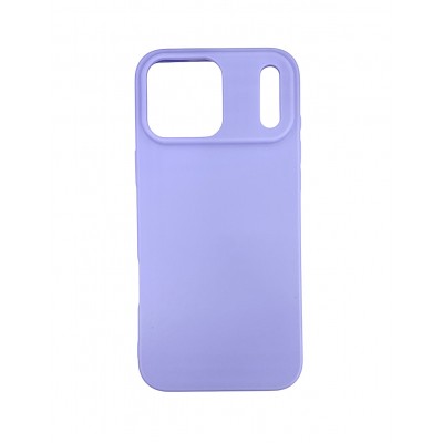 Oem Θήκη Σιλικόνης Matt 1,5 mm Για Apple iPhone 17 Pro Max 5G 6,9" Λιλά