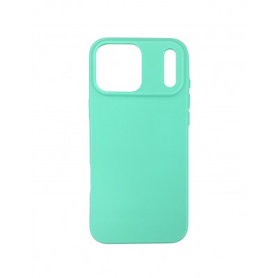Oem Θήκη Σιλικόνης Matt 1,5 mm Για Apple iPhone 17 Pro 5G 6,3" Τιρκουάζ