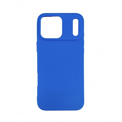Oem Θήκη Σιλικόνης Matt 1,5 mm Για Apple iPhone 17 Pro Max 5G 6,9" Μπλε
