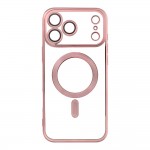 Oem Θήκη Back Cover Electro Magsafe Για Apple iPhone 18 Pro Max 5G 6,9" Ροζ - Χρυσό