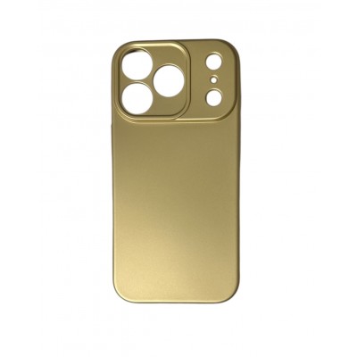 Oem Θήκη Σιλικόνης Soft 2.0 mm Για Apple iPhone 17 Pro 5G 6,3" Metallic Χρυσό
