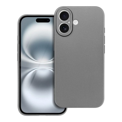 Oem Θήκη Σιλικόνης Soft 2.0 mm Για Apple iPhone 17 5G 6,3" Metallic Γκρι