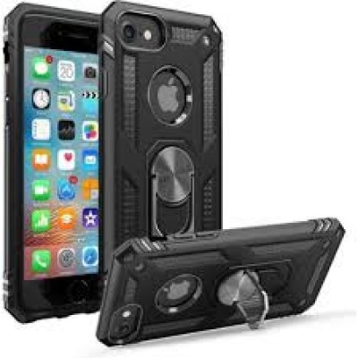 Oem Θήκη Armor Με Ring Stand TPU Case Για  Apple iPhone 7 / 8 / SE 2020 / SE 2022 Μαύρο