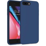 Oem Θήκη Σιλικόνης Matt 1,2 mm Για Apple iPhone 7 / 8 Plus  Σκούρο - Μπλε