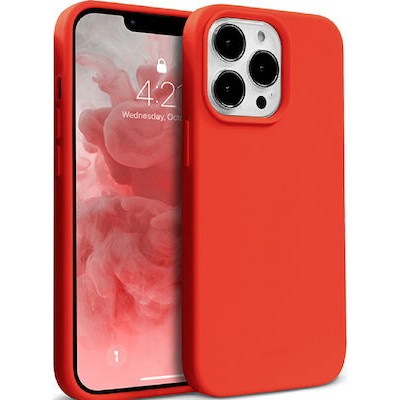Oem Θήκη Σιλικόνης Soft 2.0 mm    Για Apple iPhone 13 Pro Max 6.7"  Κόκκινο