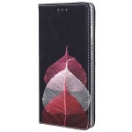  Oem Θήκη Βιβλίο Smart Magnet Trendy  Willow Leaves Για Xiaomi Redmi Note 10 5G / Poco M3 Pro / Poco M3 Pro 5G