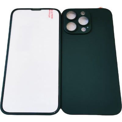 Oem Θήκη 360° Full Cover Σιλικόνης Για Samsung Galaxy A32 5G / M32 5G  Σκούρο Πράσινο