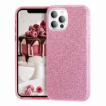 Oem Glitter Case Shining Cover Για Apple iPhone 13 Pro Max 6.7" Ροζ