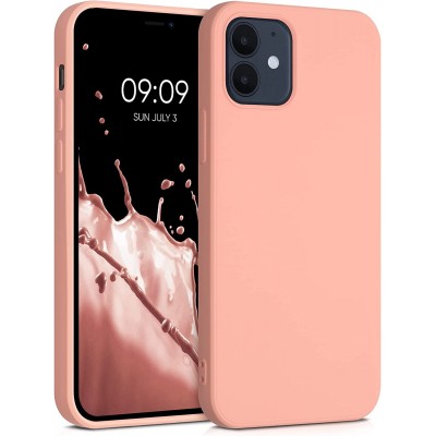 Oem Θήκη Σιλικόνης Matt 1,2 mm Για  Apple iPhone 11 Pro Nude - Ροζ