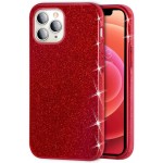  Oem Θήκη Shining Χρυσόσκονη Για Apple iPhone 11 Pro Κόκκινο