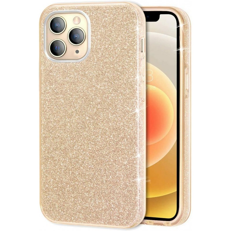  Oem Θήκη Shining Χρυσόσκονη Για Apple iPhone 11 Pro Max Χρυσό