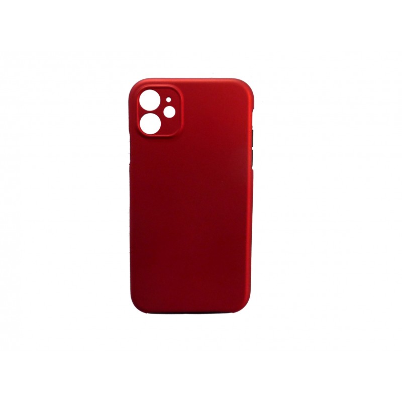 Oem Θήκη 360° Full Cover Σιλικόνης Για Apple iPhone 11 Κόκκινο