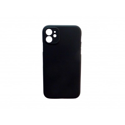 Oem Θήκη Σιλικόνης 360° Για Apple iPhone 11 Μαύρο