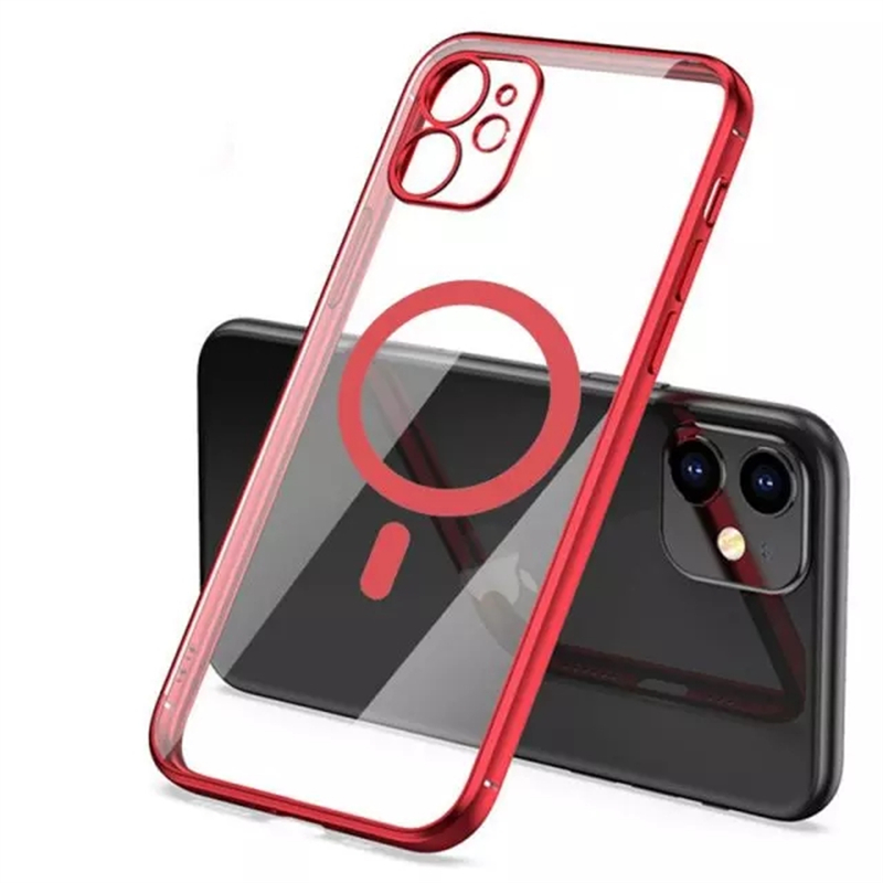 Oem Θήκη Back Cover Electro Magsafe Για Apple iPhone 15 5G 6,1" Κόκκινο