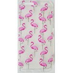 OEM Θήκη Σιλικόνης Διάφανη Με Σχέδιο Flamingo Για Apple iPhone 12 Pro Max 6,7''  Σχέδια