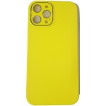 Oem Soft Matt Case Gel Tpu 3.0mm Με Προστασία Κάμερας Για '  Κίτρινο