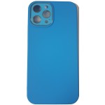 Oem Soft Matt Case Gel Tpu 3.0mm Με Προστασία Κάμερας Για Apple iPhone 11 Pro Max  Γαλάζιο