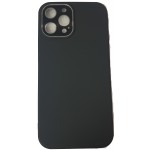 Oem Soft Matt Case Gel Tpu 3.0mm Με Προστασία Κάμερας Για Apple iPhone 11 Pro Max  Μαύρο