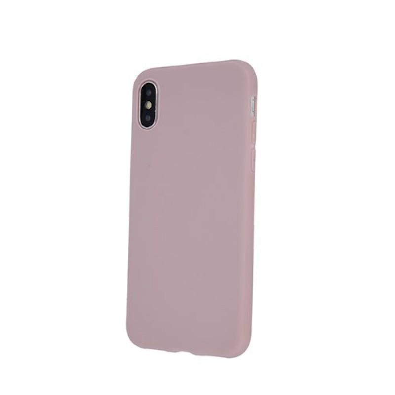 Oem Θήκη Σιλικόνης Matt 1,2 mm Για Apple iPhone 12 / 12 Pro 6.1" Ροζ