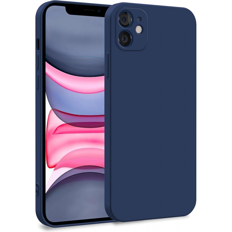 Oem Θήκη Σιλικόνης Soft 2.0 mm Για Apple iPhone 11 Σκούρο - Μπλε