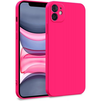 Oem Θήκη Σιλικόνης Soft 2.0 mm Για Apple iPhone 11 Neon Φούξια