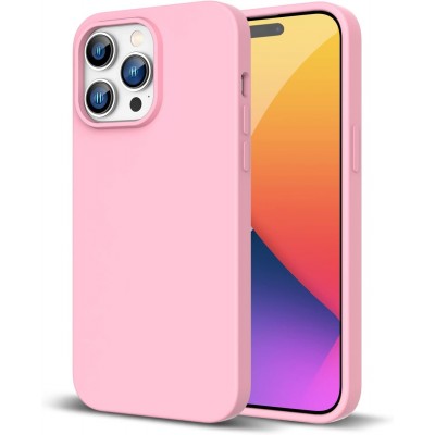 Oem Θήκη Σιλικόνης Matt 1,5 mm Για Apple iPhone 16 Pro Max 5G 6,9" Ροζ