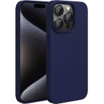 Oem Θήκη Σιλικόνης Matt 1,2 mm Για Apple iPhone 15 Pro 5G 6,1" Σκούρο - Μπλε