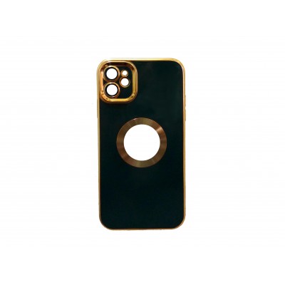  Oem Θήκη Back Cover Golden Luxury Magsafe 3,5 mm Box Για Apple iPhone 11 Pro Max Πράσινο 