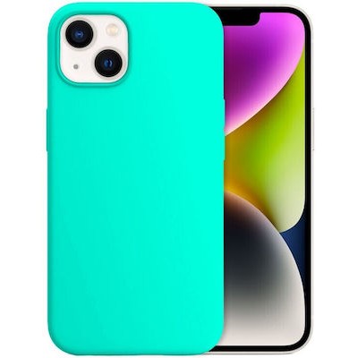 Oem Θήκη Σιλικόνης Matt 1,2 mm Για Apple iPhone 13 6.1'' Τιρκουάζ