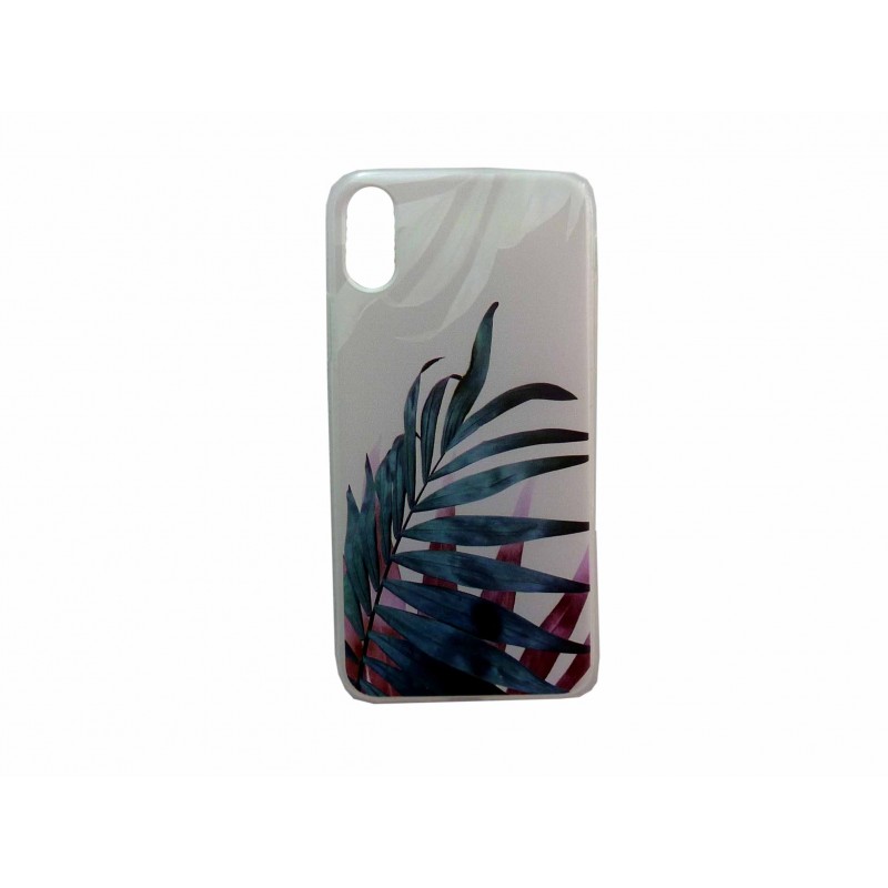 Oem Θήκη  Σιλικόνης Με Σχέδιο Ultra Trendy Case Tropical Για Apple iPhone X / XS 