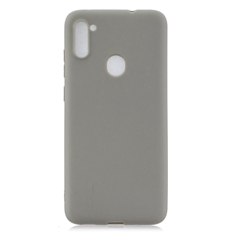  Oem Back Cover Silicone Soft 2,0 mm Για  Samsung Galaxy A11 / M11  Γκρι
