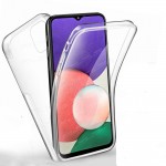 Oem Θήκη 360° Full Cover Σιλικόνης Για Samsung Galaxy A22 5G  Διάφανο