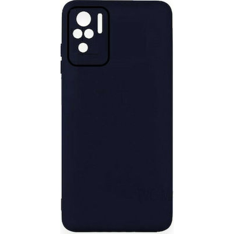 Oem Soft Matt Case Gel TPU Cover 2.0mm Γia Xiaomi Redmi Note 10 Σκούρο Μπλε BOX