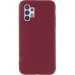 Oem Θήκη Σιλικόνης Matt 1,2 mm Για Samsung Galaxy A32 4G  Μπορντό
