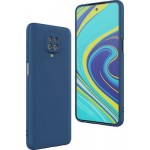 Oem Θήκη Σιλικόνης Matt 1,2 mm Για Xiaomi Mi 10T Lite / Redmi Note 9T Pro / Note 9 Pro 5G  Μπλε