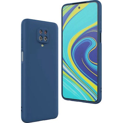 Oem Θήκη Σιλικόνης Matt 1,2 mm Για Xiaomi Mi 10T Lite / Redmi Note 9T Pro / Note 9 Pro 5G  Μπλε