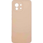 Oem Θήκη Σιλικόνης Matt 1,2 mm Για Xiaomi Mi 11 Lite 4G / 5G  Ροζ
