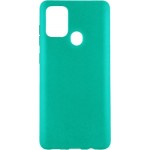 Oem Θήκη Σιλικόνης Matt 1,2 mm Για Samsung Galaxy A21s Τιρκουάζ