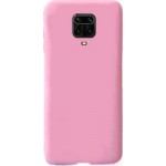 Oem Θήκη Σιλικόνης Matt 1,2 mm Για Xiaomi Redmi Note 9 Pro / Redmi Note 9s / Note 9 Pro Max  Ροζ
