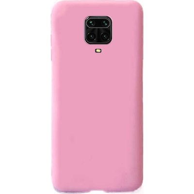 Oem Θήκη Σιλικόνης Matt 1,2 mm Για Xiaomi Redmi Note 9 Pro / Redmi Note 9s / Note 9 Pro Max  Ροζ