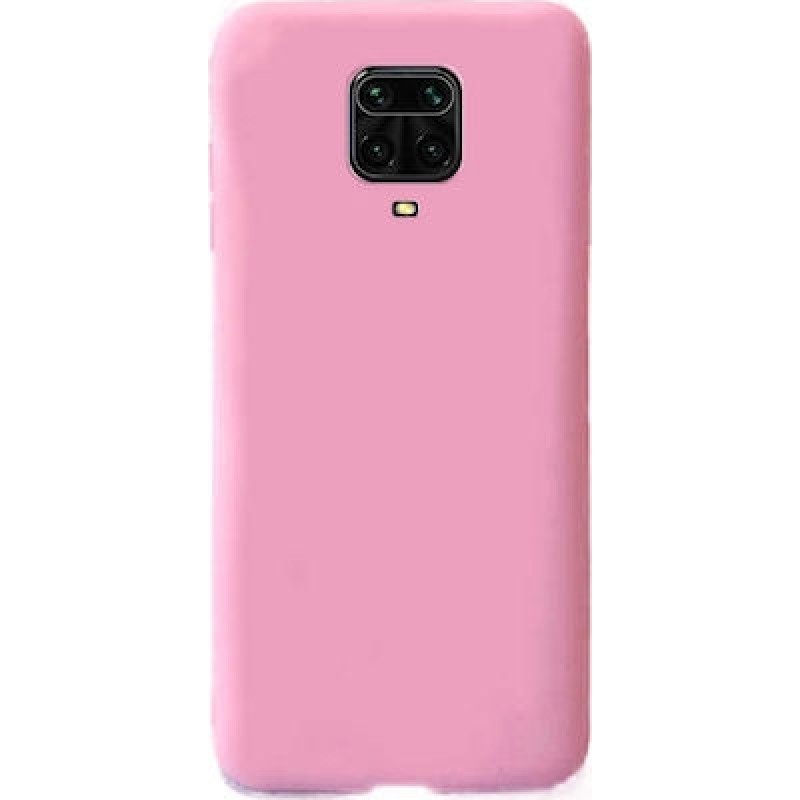 Oem Θήκη Σιλικόνης Matt 1,2 mm Για Xiaomi Redmi Note 9 Pro / Redmi Note 9s / Note 9 Pro Max  Ροζ