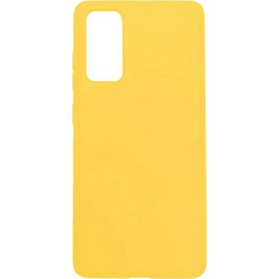Oem Θήκη Σιλικόνης Matt 1,2 mm Για   Realme 7 Pro  Κίτρινο