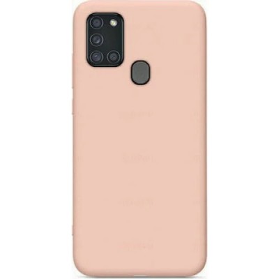 Oem Θήκη Σιλικόνης 360° Για Xiaomi Redmi 9C / Redmi 10A  Χρυσή - Ροζ