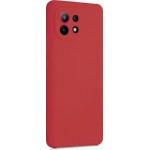 Oem Θήκη Σιλικόνης Matt 1,2 mm Για Xiaomi Mi 11 Lite 4G / 5G  Κόκκινο