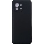 Oem Θήκη Σιλικόνης Matt 1,2 mm Για Xiaomi Mi 11 Lite 4G / 5G  Μαύρο