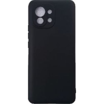 Oem Θήκη Σιλικόνης Matt 1,2 mm Για Xiaomi Mi 11 Lite 4G / 5G  Μαύρο